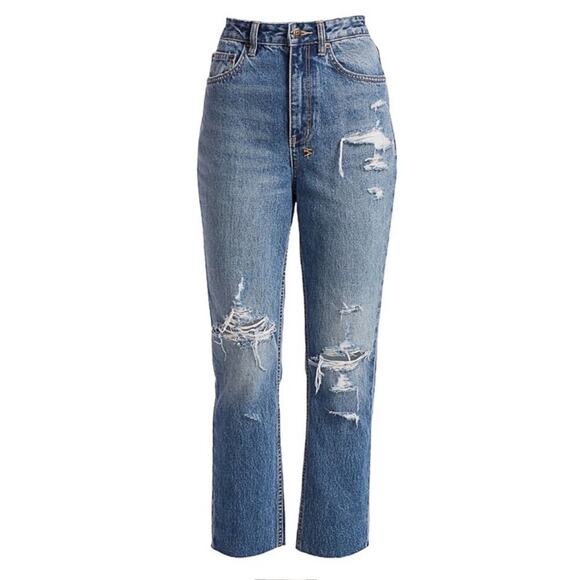 NWT NEW Ksubi Chlo Wasted Jeans Klub Trashed Denim - Picture 4 of 14